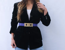 Load image into Gallery viewer, Hailey Velvet Blazer