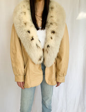Load image into Gallery viewer, Pardon My French Leather Coat