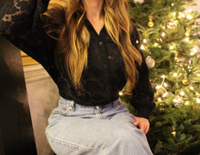 Load image into Gallery viewer, Late Night Oscar De La Renta Lace