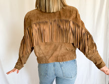 Load image into Gallery viewer, Out West Suede Jacket
