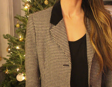 Load image into Gallery viewer, Carrie Houndstooth Blazer
