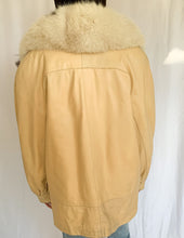 Load image into Gallery viewer, Pardon My French Leather Coat
