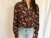 Load image into Gallery viewer, Forget Me Not Silk Blouse