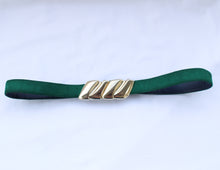 Load image into Gallery viewer, Green With Envy Clasp Belt