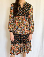 Load image into Gallery viewer, Flower Child 70’s Midi Dress