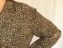 Load image into Gallery viewer, Quinn Leopard Silk Blouse