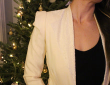Load image into Gallery viewer, It&#39;s a Party Sequin Collar Blazer
