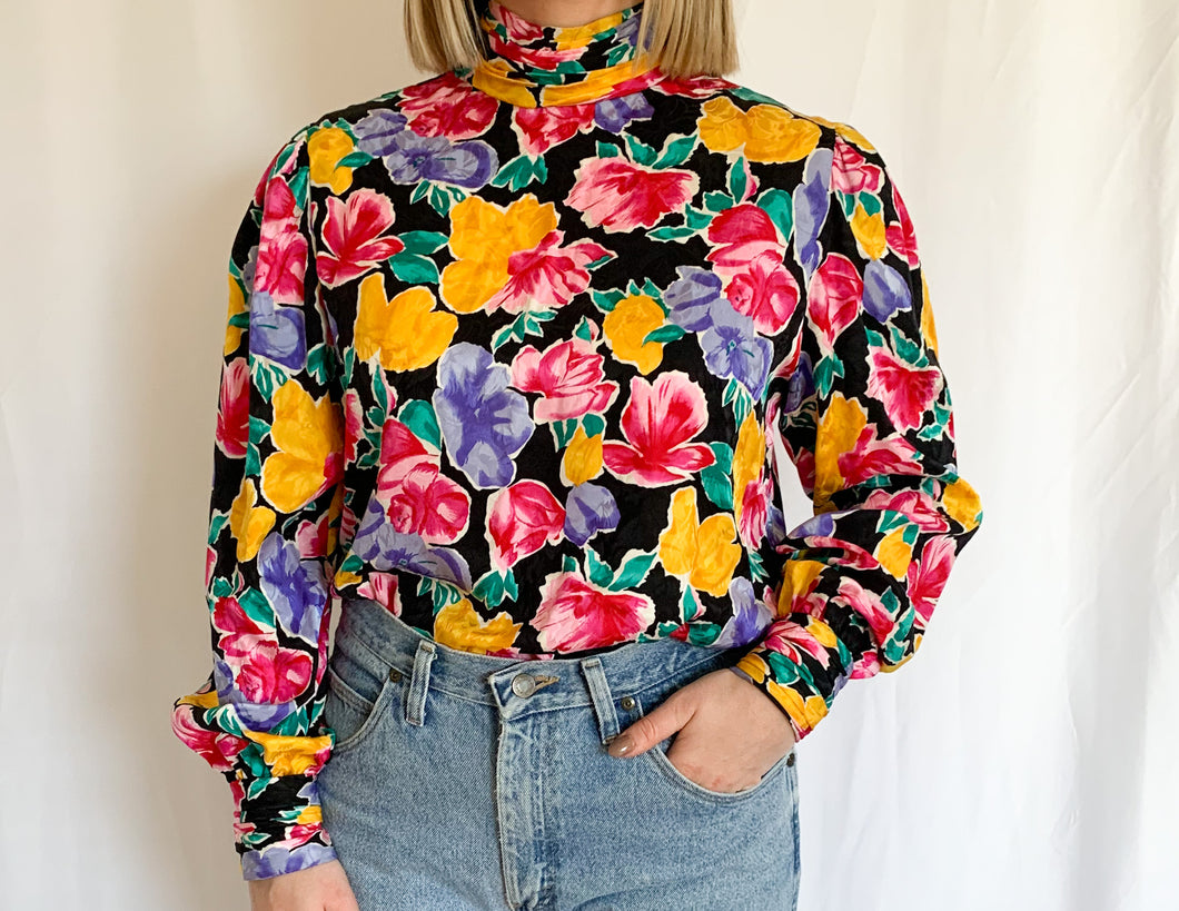 Becky Floral Top
