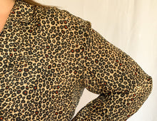 Load image into Gallery viewer, Quinn Leopard Silk Blouse
